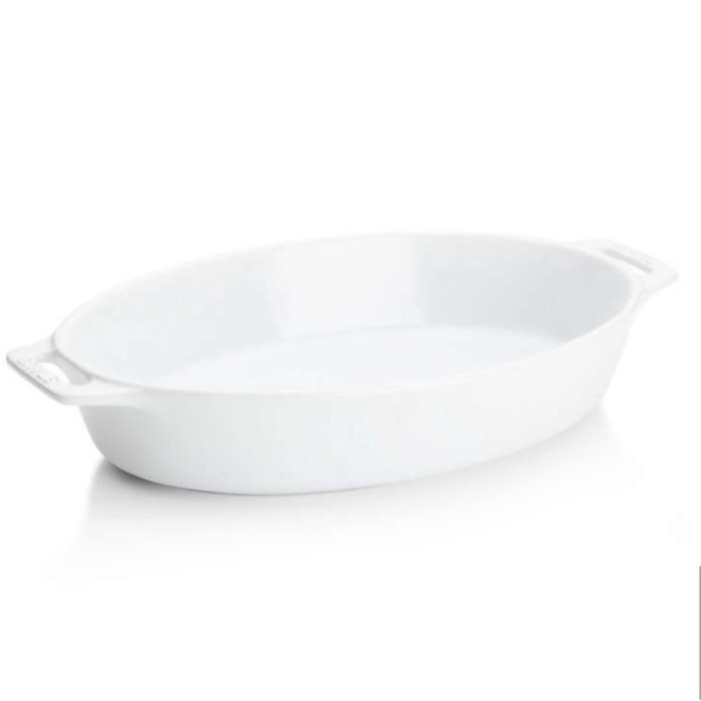 STAUB CERAMIC OVAL ROASTING BAKING CASSEROLE DISH 9”